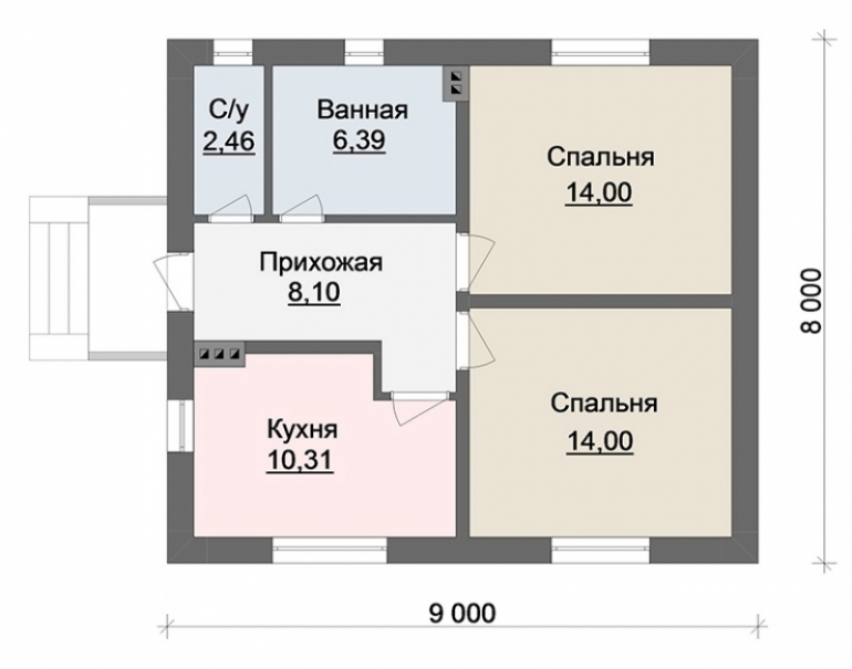 Строительство одноэтажного дома в Ростове-на-Дону 